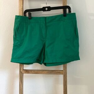 J.Crew Chino Shorts, Kelly Green, Size 12